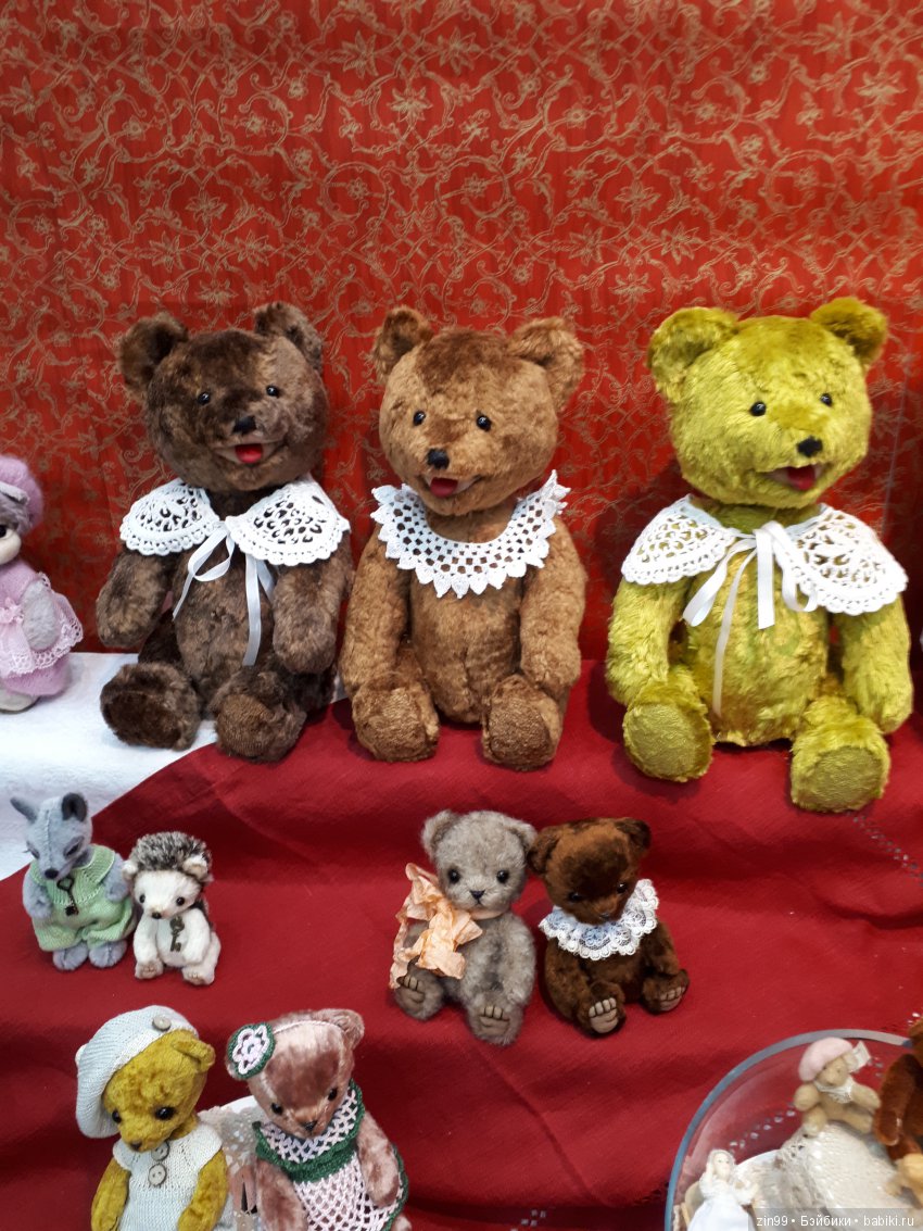 X Московская международная выставка мишек Тедди - "Hello Teddy!" на Тишинке. 7 - 9 декабря 2018 (фото 2)