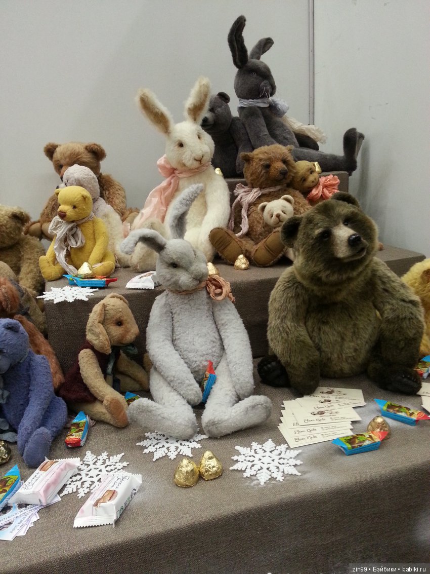 X Московская международная выставка мишек Тедди - "Hello Teddy!" на Тишинке. 7 - 9 декабря 2018