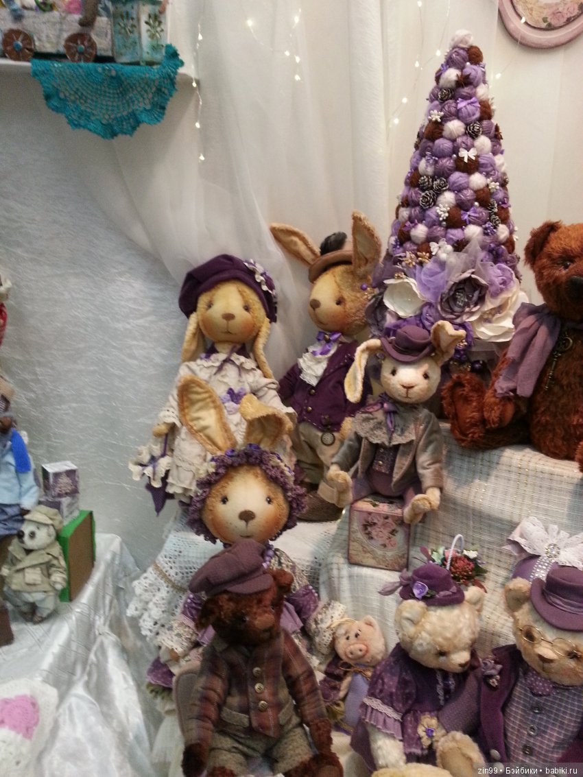 X Московская международная выставка мишек Тедди - "Hello Teddy!" на Тишинке. 7 - 9 декабря 2018