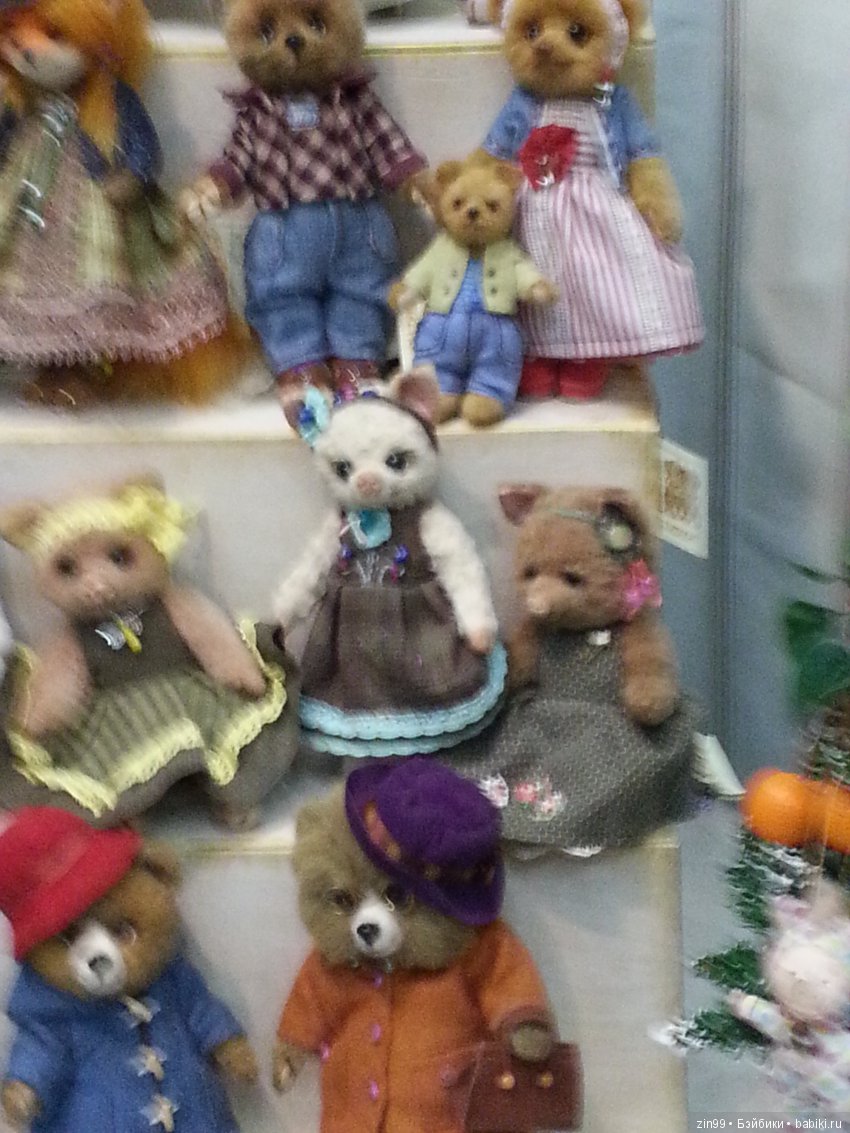 X Московская международная выставка мишек Тедди - "Hello Teddy!" на Тишинке. 7 - 9 декабря 2018