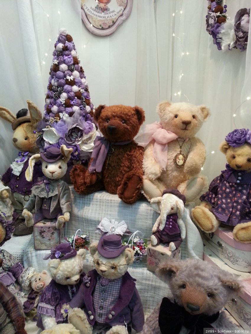 X Московская международная выставка мишек Тедди - "Hello Teddy!" на Тишинке. 7 - 9 декабря 2018