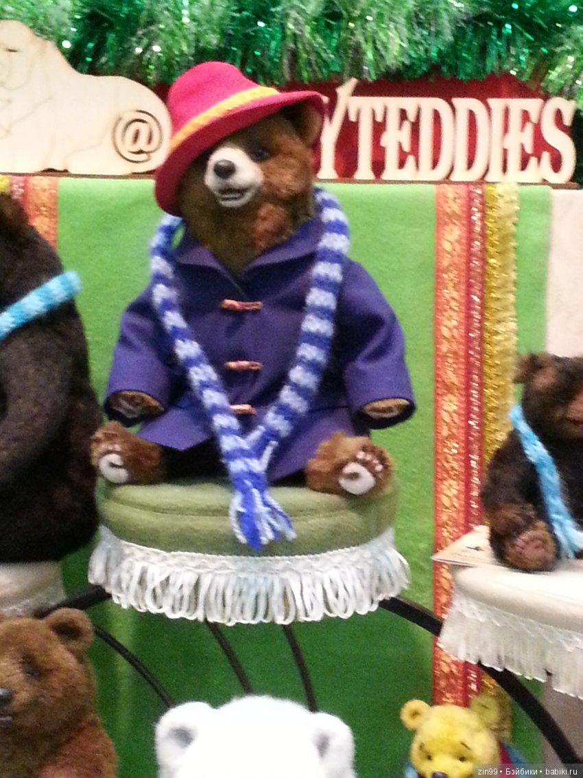 X Московская международная выставка мишек Тедди - "Hello Teddy!" на Тишинке. 7 - 9 декабря 2018