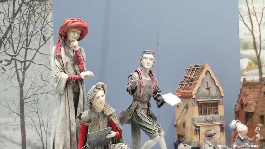 ХI Московская международная выставка авторских кукол «Искусство куклы» в Гостином дворе 14 — 16 декабря 2018 года, часть