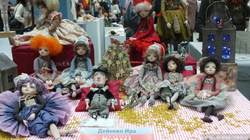 ХI Московская международная выставка авторских кукол «Искусство куклы» в Гостином дворе 14 — 16 декабря 2018 года, часть