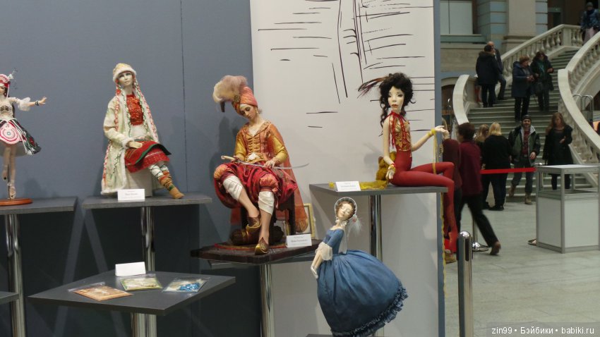 ХI Московская международная выставка авторских кукол «Искусство куклы» в Гостином дворе 14 — 16 декабря 2018 года, часть