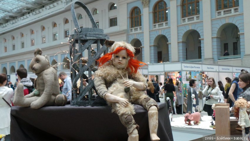 ХI Московская международная выставка авторских кукол «Искусство куклы» в Гостином дворе 14 — 16 декабря 2018 года, часть