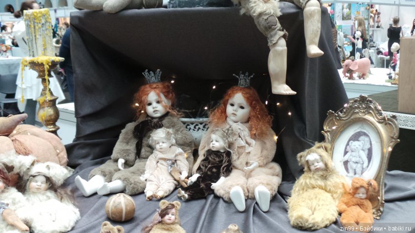 ХI Московская международная выставка авторских кукол «Искусство куклы» в Гостином дворе 14 — 16 декабря 2018 года, часть