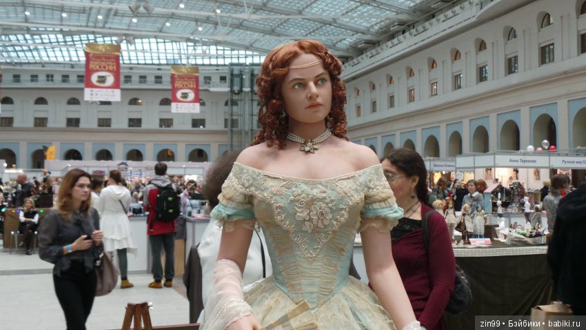 ХI Московская международная выставка авторских кукол «Искусство куклы» в Гостином дворе 14 — 16 декабря 2018 года, часть