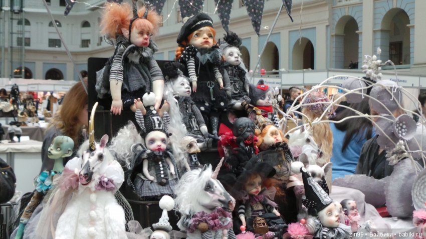 ХI Московская международная выставка авторских кукол «Искусство куклы» в Гостином дворе 14 — 16 декабря 2018 года, часть