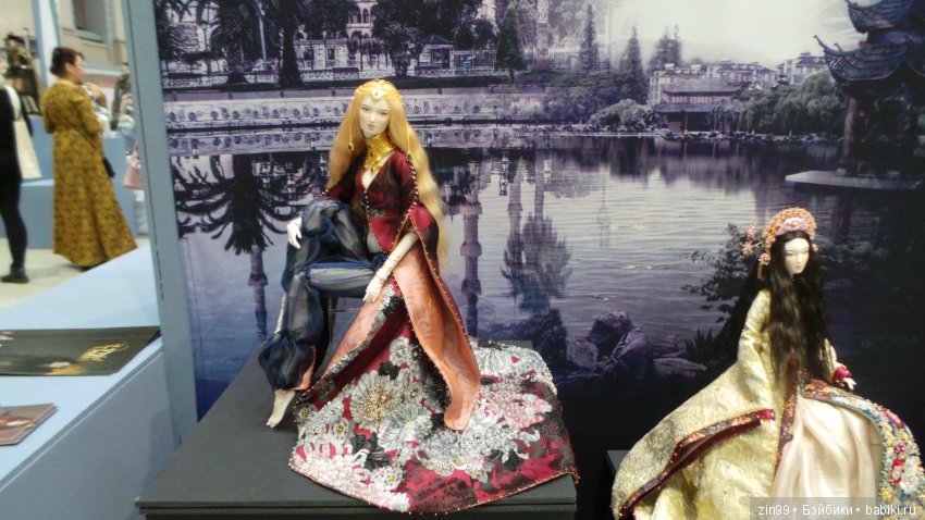 ХI Московская международная выставка авторских кукол «Искусство куклы» в Гостином дворе 14 — 16 декабря 2018 года, часть