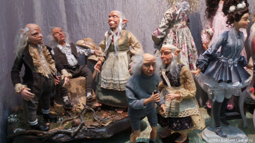 ХI Московская международная выставка авторских кукол «Искусство куклы» в Гостином дворе 14 — 16 декабря 2018 года. Часть