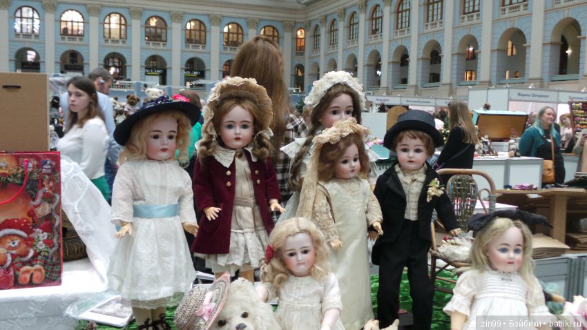 ХI Московская международная выставка авторских кукол «Искусство куклы» в Гостином дворе 14 — 16 декабря 2018 года. Часть