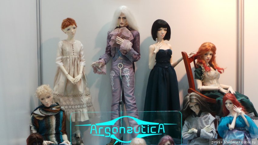 ХI Московская международная выставка авторских кукол «Искусство куклы» в Гостином дворе 14 — 16 декабря 2018 года. Часть