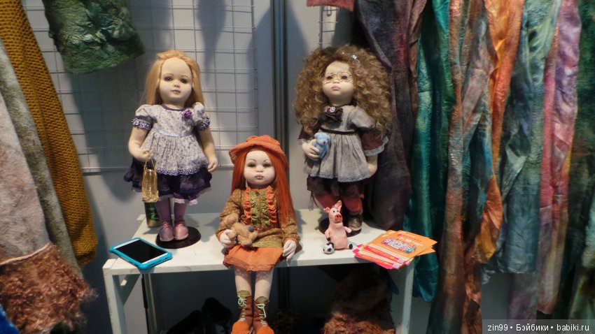 ХI Московская международная выставка авторских кукол «Искусство куклы» в Гостином дворе 14 — 16 декабря 2018 года. Часть