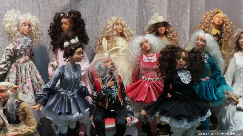 ХI Московская международная выставка авторских кукол «Искусство куклы» в Гостином дворе 14 — 16 декабря 2018 года. Часть