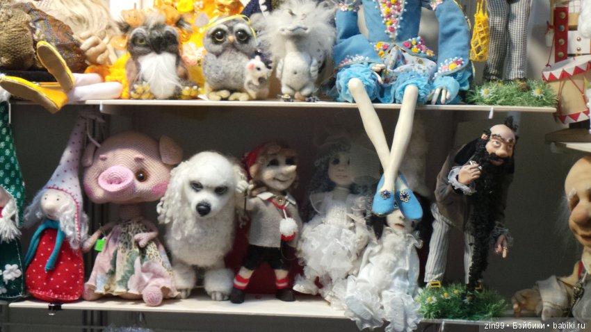 ХI Московская международная выставка авторских кукол «Искусство куклы» в Гостином дворе 14 — 16 декабря 2018 года. Часть