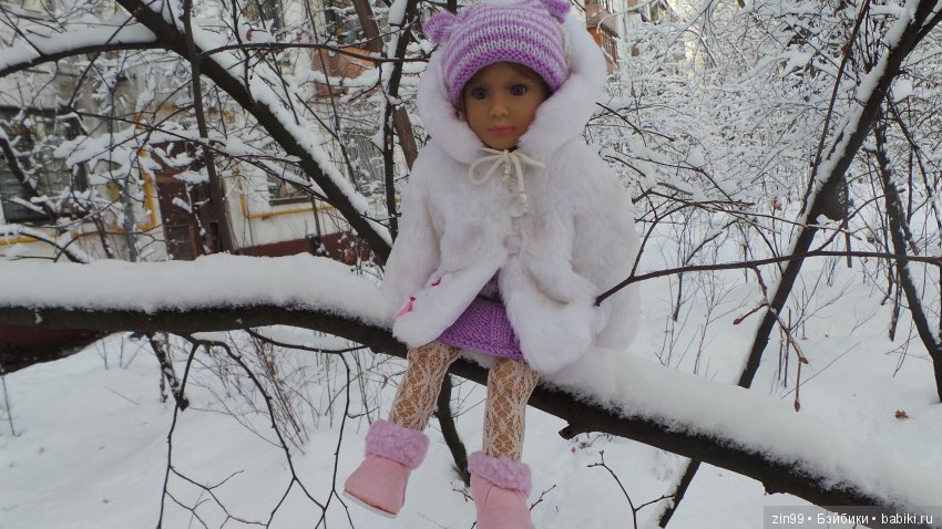 Зимняя сказка за окном или приехала новая девочка Kidz'n'Cats