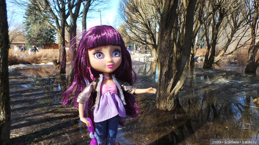 Воскресным днём, весенние Веснушки на прогулке