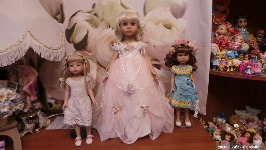 Мои куколки от Линды Рик, и еще подарили одну (фото 3)