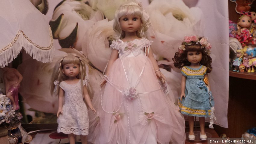 Мои куколки от Линды Рик, и еще подарили одну (фото 4)
