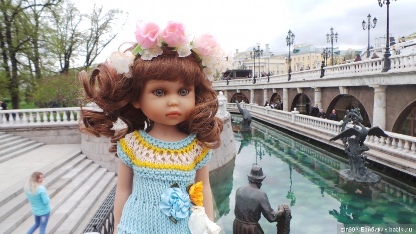 Мои куколки от Линды Рик, и еще подарили одну