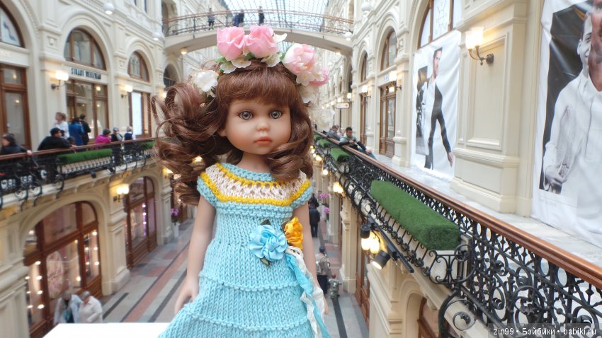 Мои куколки от Линды Рик, и еще подарили одну