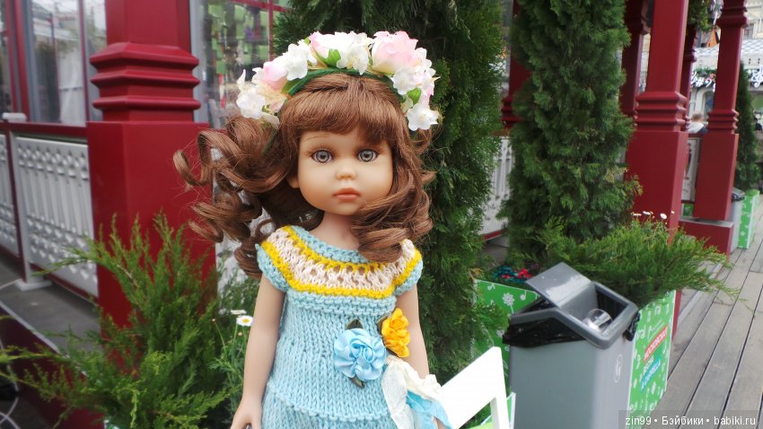 Мои куколки от Линды Рик, и еще подарили одну