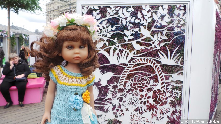 Мои куколки от Линды Рик, и еще подарили одну