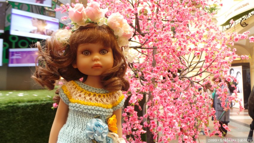 Мои куколки от Линды Рик, и еще подарили одну