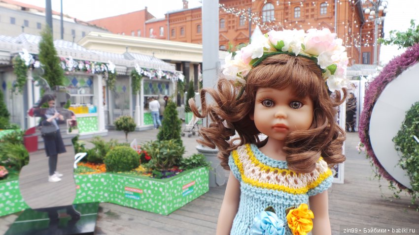 Мои куколки от Линды Рик, и еще подарили одну