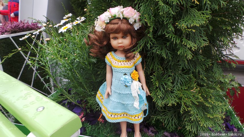 Мои куколки от Линды Рик, и еще подарили одну