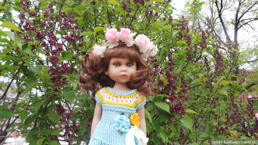 Мои куколки от Линды Рик, и еще подарили одну