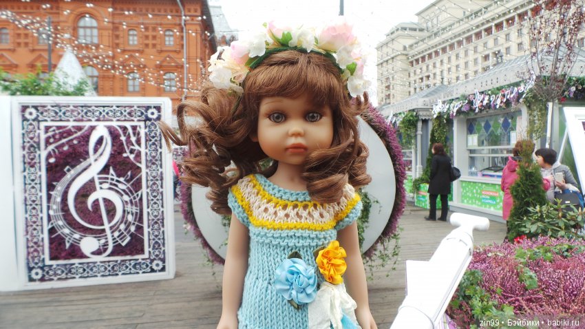 Мои куколки от Линды Рик, и еще подарили одну