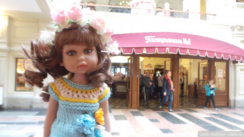 Мои куколки от Линды Рик, и еще подарили одну