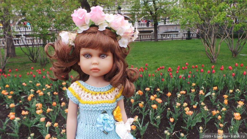 Мои куколки от Линды Рик, и еще подарили одну