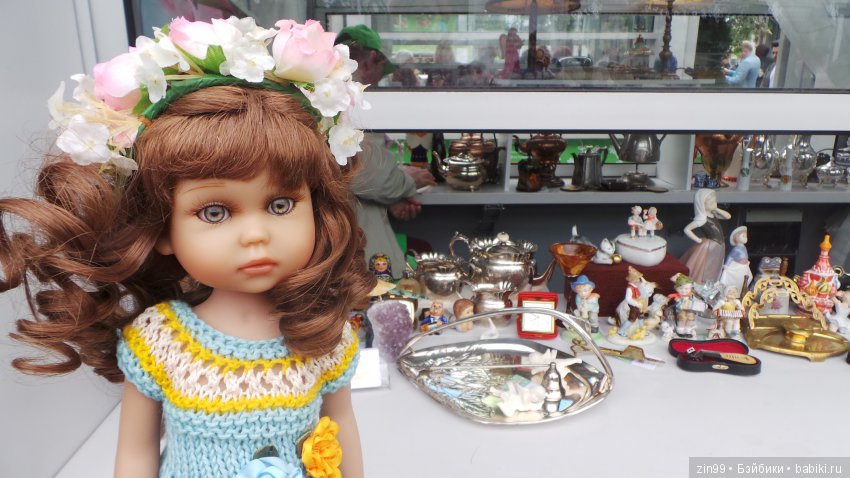 Мои куколки от Линды Рик, и еще подарили одну