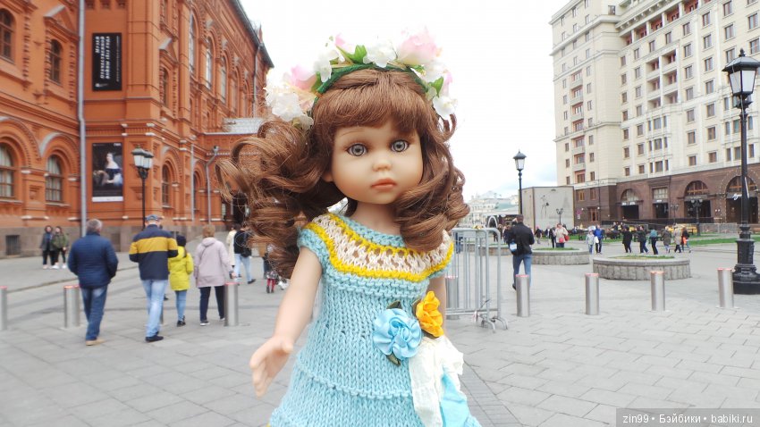 Мои куколки от Линды Рик, и еще подарили одну