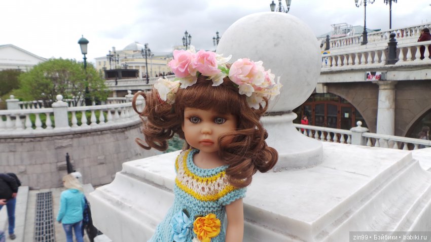 Мои куколки от Линды Рик, и еще подарили одну