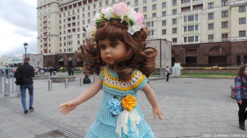 Мои куколки от Линды Рик, и еще подарили одну