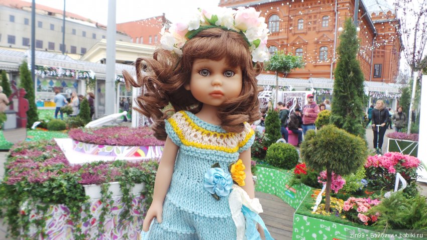 Мои куколки от Линды Рик, и еще подарили одну