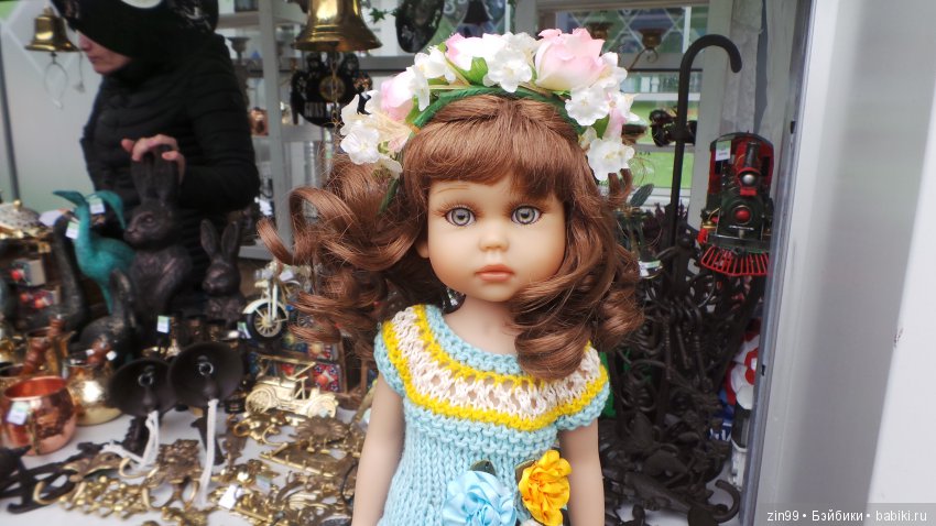 Мои куколки от Линды Рик, и еще подарили одну