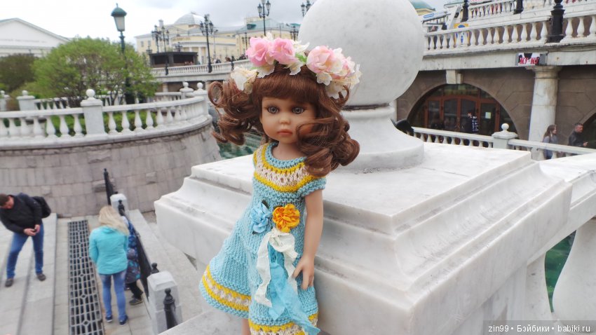 Мои куколки от Линды Рик, и еще подарили одну