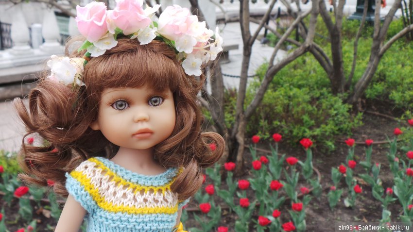 Мои куколки от Линды Рик, и еще подарили одну