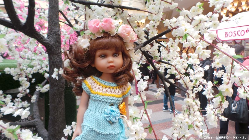 Мои куколки от Линды Рик, и еще подарили одну