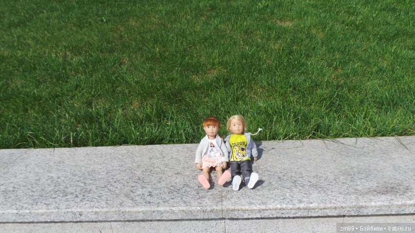 Кукло-встреча друзей: Крузелинг и мини Kidz'n'Cats! Гуляем вместе