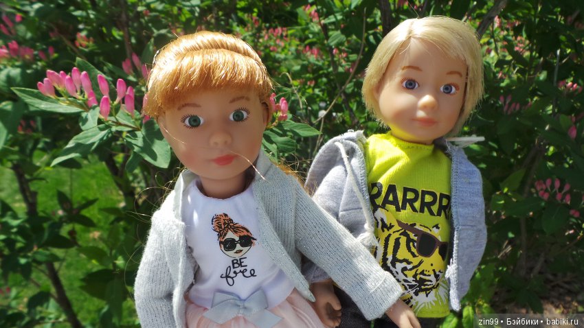 Кукло-встреча друзей: Крузелинг и мини Kidz'n'Cats! Гуляем вместе