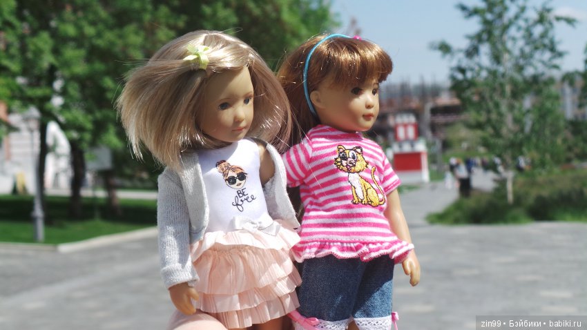 Кукло-встреча друзей: Крузелинг и мини Kidz'n'Cats! Гуляем вместе