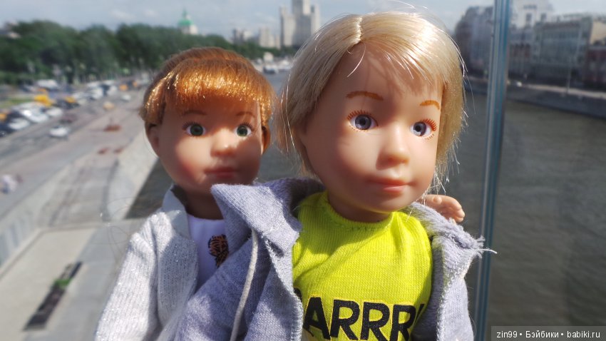 Кукло-встреча друзей: Крузелинг и мини Kidz'n'Cats! Гуляем вместе