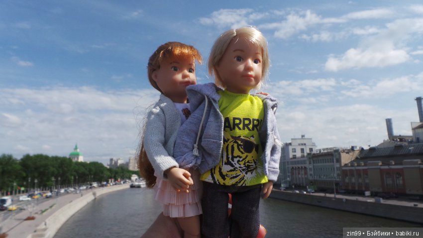 Кукло-встреча друзей: Крузелинг и мини Kidz'n'Cats! Гуляем вместе