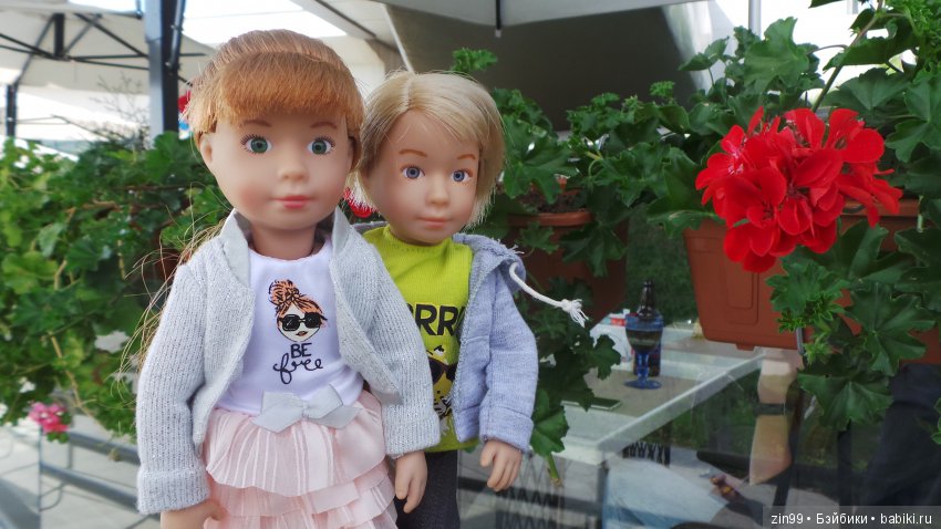 Кукло-встреча друзей: Крузелинг и мини Kidz'n'Cats! Гуляем вместе